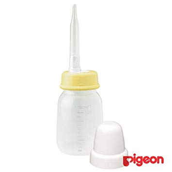 Pigeon Specialty Bottle for Baby with Difficulty Closing Mouth or Poor ...